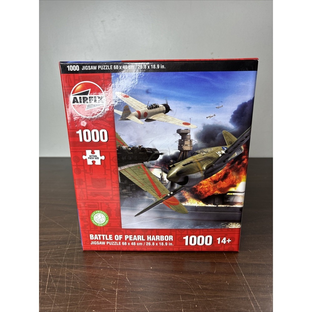 Airfix Battle Of Pearl Harbor Wwii Military Aviation 1000 Piece Puzzle‎ NEW